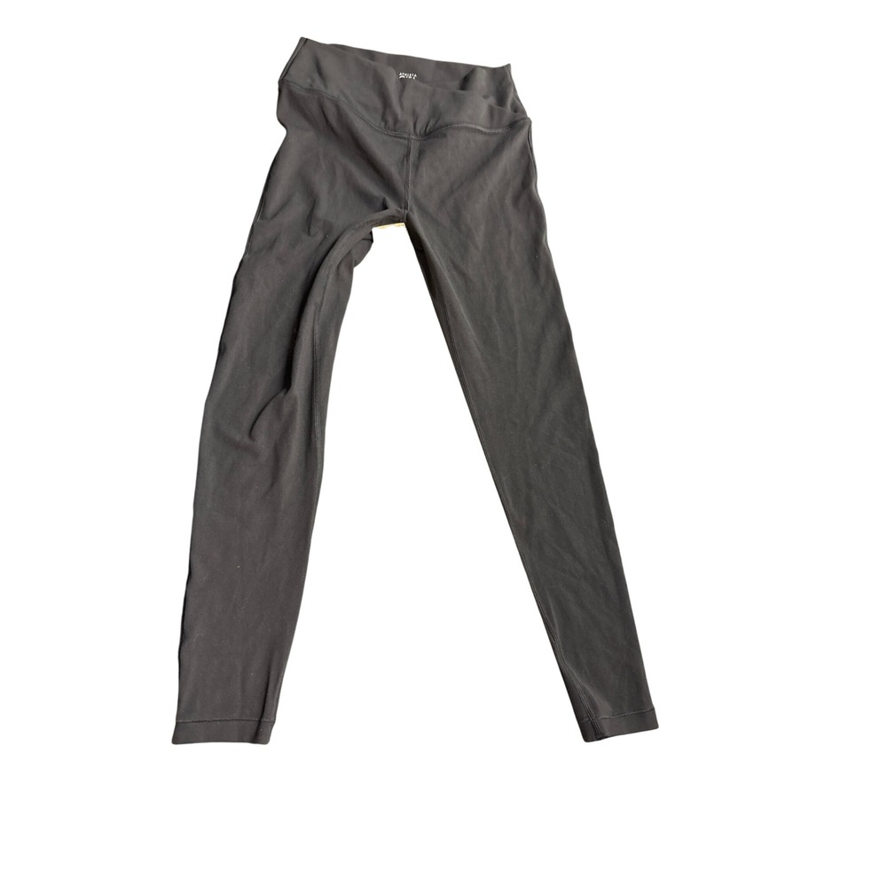 Athleta Girl Transcend Crossover 7/8 Tight Black Leggings Kids Size M 8-10
